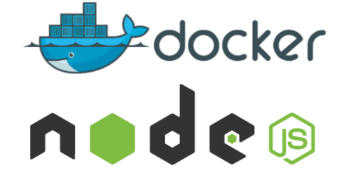 Docker and Node Logos